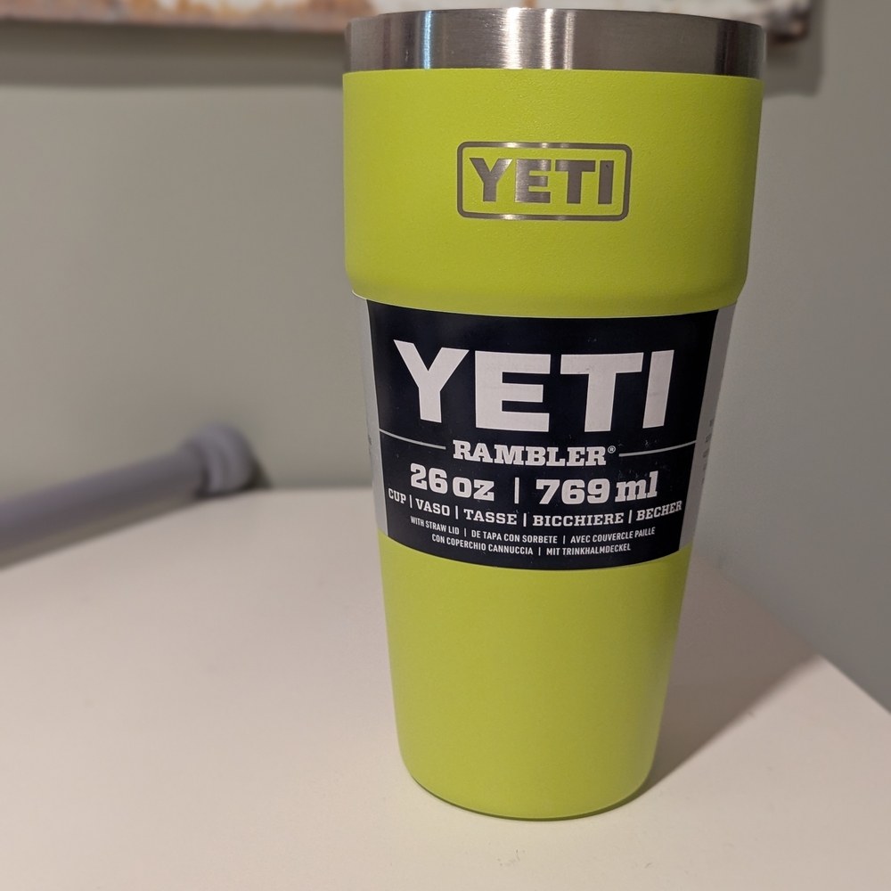 YETI Rambler 26oz Tumbler - Chartreuse